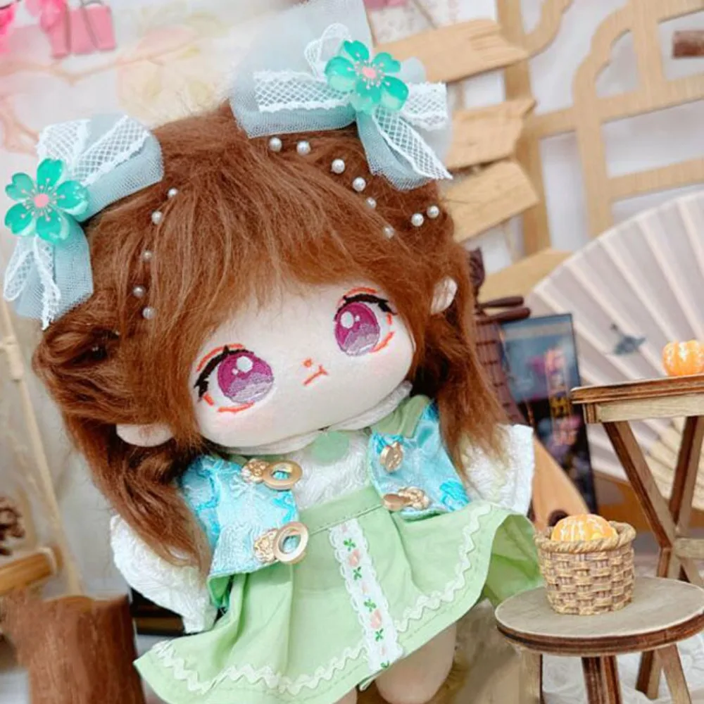 Green Dress 20cm Cotton Doll Clothes Outfit Chinese Style Cotton Doll's Clothes Kawaii Mini Plush Doll Clothes Children's Gift
Green Dress 20cm Cotton Doll Clothes Outfit Chinese Style Cotton Doll's Clothes Kawaii Mini Plush Doll Clothes Children's Gift