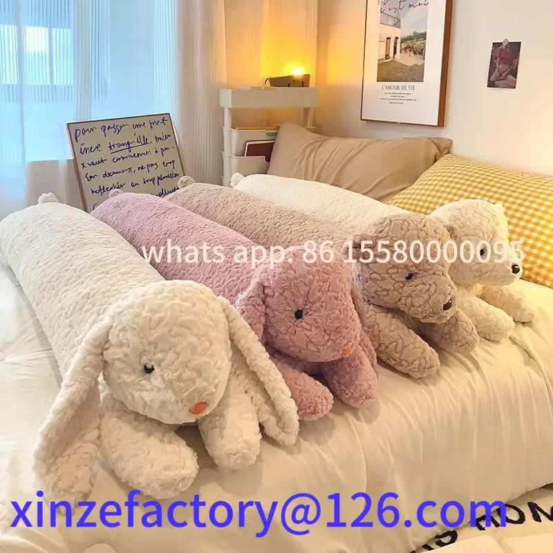 Customizable Large Rabbit Body Pillow Long Bear Cute Stuffed Animal Rabbit Sleeping Cushion Decorative
Customizable Large Rabbit Body Pillow Long Bear Cute Stuffed Animal Rabbit Sleeping Cushion Decorative