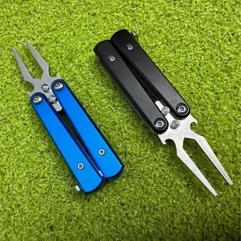 Golf Divot Repair Tool Metal Foldable Butterfly Alloy Forks with Bottle Opener Course Essential Portable Durable Compact Gift
Golf Divot Repair Tool Metal Foldable Butterfly Alloy Forks with Bottle Opener Course Essential Portable Durable Compact Gift
