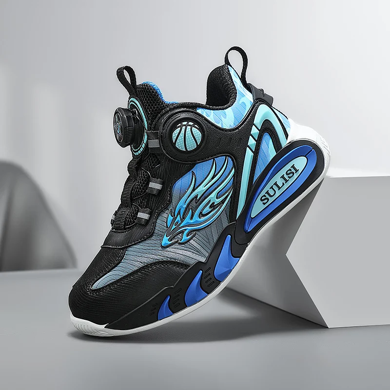 Новое поступление, детские баскетбольные кроссовки, модная спортивная обувь для мальчиков, удобные студенческие школьные прогулочные кроссовки, детская повседневная обувь
Новое поступление, детские баскетбольные кроссовки, модная спортивная обувь для мальчиков, удобные студенческие школьные прогулочные кроссовки, детская повседневная обувь