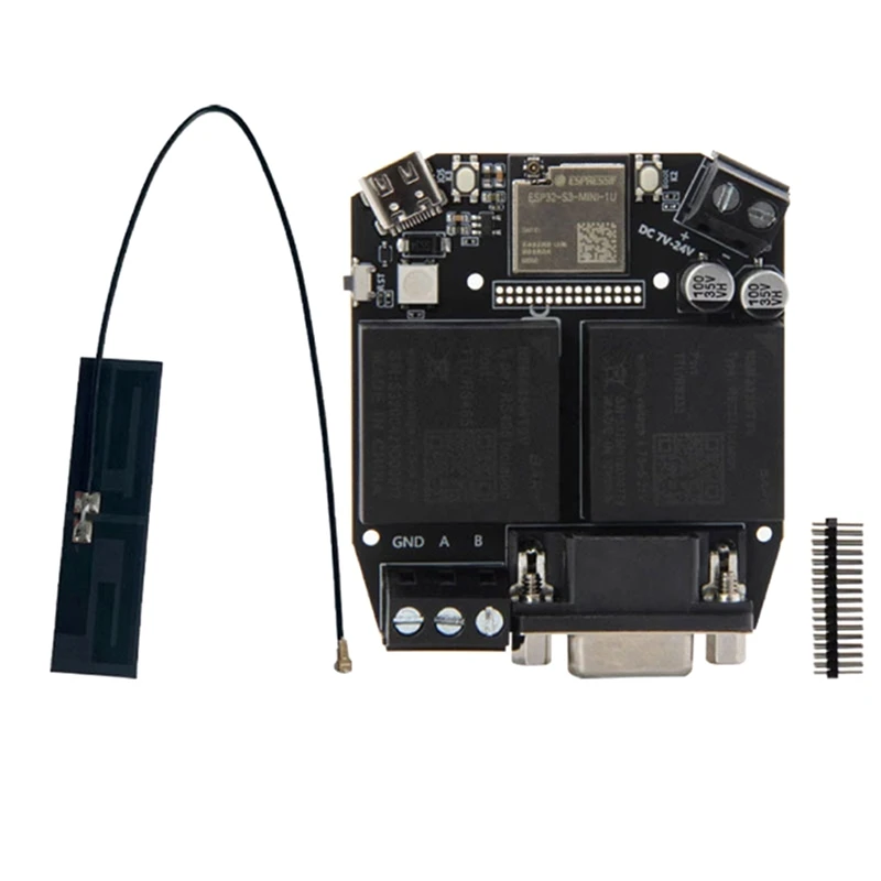 T-RSS3 ESP32-S3 Development Board RS232 RS485 5V Module On-Board WS2812 Wi-Fi Bluetooth 5.0 Typs C RSM232MT5V RSM485MT5V-AU32
T-RSS3 ESP32-S3 Development Board RS232 RS485 5V Module On-Board WS2812 Wi-Fi Bluetooth 5.0 Typs C RSM232MT5V RSM485MT5V-AU32