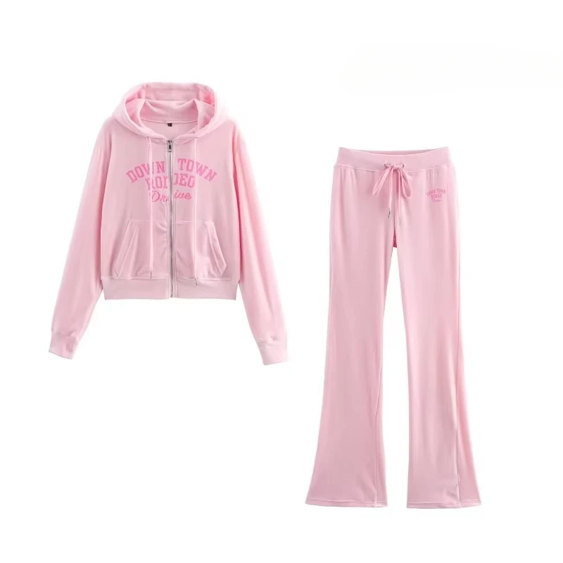 TRAFZR Pink Set Woman Two Pieces Casual Elegant Y2k Outfit Set Sweet Vintage Long Sleeve Hoodies Sets Autumn Woman Sets
TRAFZR Pink Set Woman Two Pieces Casual Elegant Y2k Outfit Set Sweet Vintage Long Sleeve Hoodies Sets Autumn Woman Sets