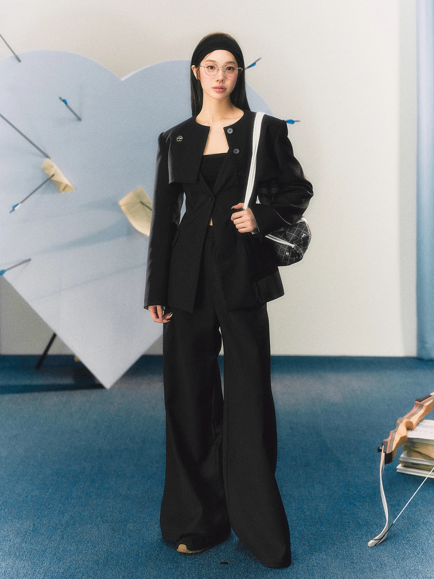 LaluneDuCiel Original Design Four-Piece Suit Set Polyester Fiber 8-25 Years Old Women's Faion Ensemble LAJT000
LaluneDuCiel Original Design Four-Piece Suit Set Polyester Fiber 8-25 Years Old Women's Faion Ensemble LAJT000