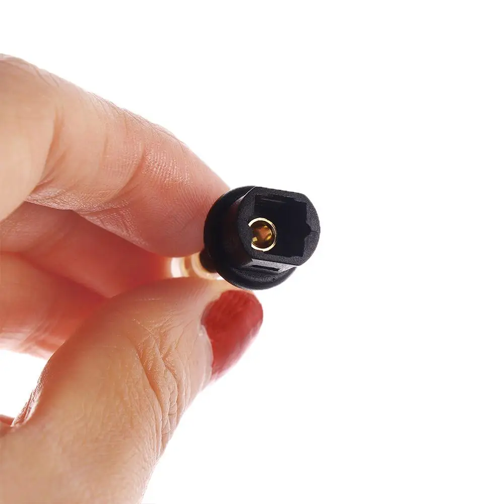 SPDIF Plastic Chic Mini 3Pcs Black Fiber Optic Gold Plated Jack Plug Toslink To 3.5mm Adapter Optical
SPDIF Plastic Chic Mini 3Pcs Black Fiber Optic Gold Plated Jack Plug Toslink To 3.5mm Adapter Optical