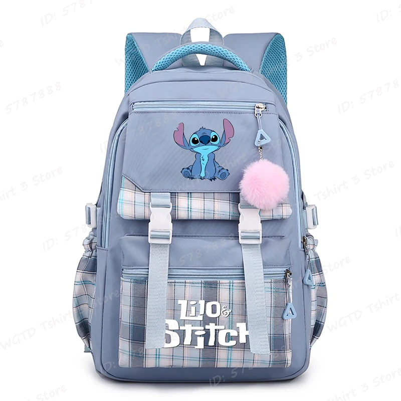 MINISO Lilo Stitch Print School Backpack Children Boys Girls Cartoon Stitch Schoolbags Large Capacity Book Bags Teen Travel Bags
MINISO Lilo Stitch Print School Backpack Children Boys Girls Cartoon Stitch Schoolbags Large Capacity Book Bags Teen Travel Bags