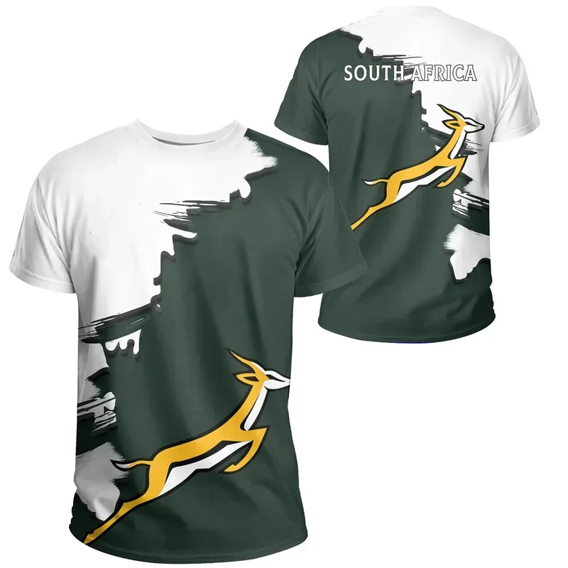 Summer 3D Printed South Africa T Shirt For Men Coat Of Arms Pattern T-shirt Crew Neck Short Sleeves Tops Oversized Tee Shirts
Summer 3D Printed South Africa T Shirt For Men Coat Of Arms Pattern T-shirt Crew Neck Short Sleeves Tops Oversized Tee Shirts