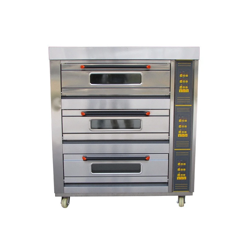 Automatic commercial electric oven, multi-function electric oven, stainless steel electric oven equipment
Automatic commercial electric oven, multi-function electric oven, stainless steel electric oven equipment