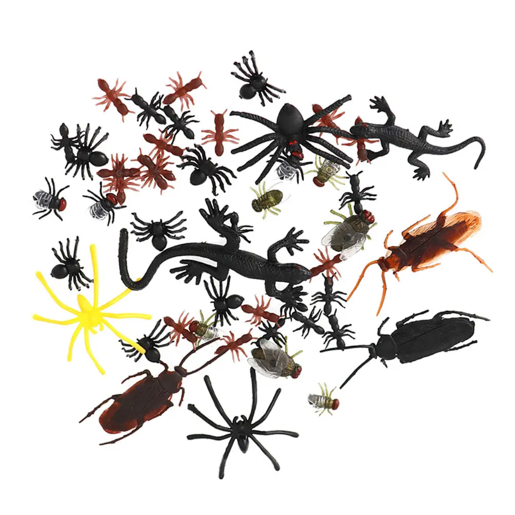 50 PCS Halloween Decorations Outdoor Scary Toy Funny Prank Toys Party Joke Fake Bugs Spider
50 PCS Halloween Decorations Outdoor Scary Toy Funny Prank Toys Party Joke Fake Bugs Spider