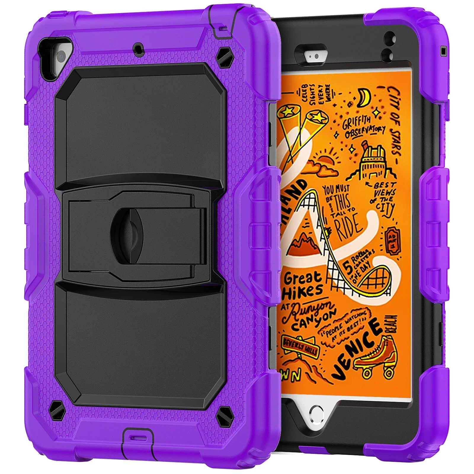 Heavy Duty Cases for Apple iPad Mini 7 Mini 6 5 4 with Kickstand Function & Lanyard Shockproof Protective Case
Heavy Duty Cases for Apple iPad Mini 7 Mini 6 5 4 with Kickstand Function & Lanyard Shockproof Protective Case