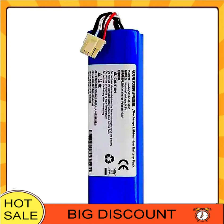 Robotic Vacuum Cleaner Accessories Battery 6000Mah For Anker Eufy Robovac L10 L70 Robot Spare Parts
Robotic Vacuum Cleaner Accessories Battery 6000Mah For Anker Eufy Robovac L10 L70 Robot Spare Parts