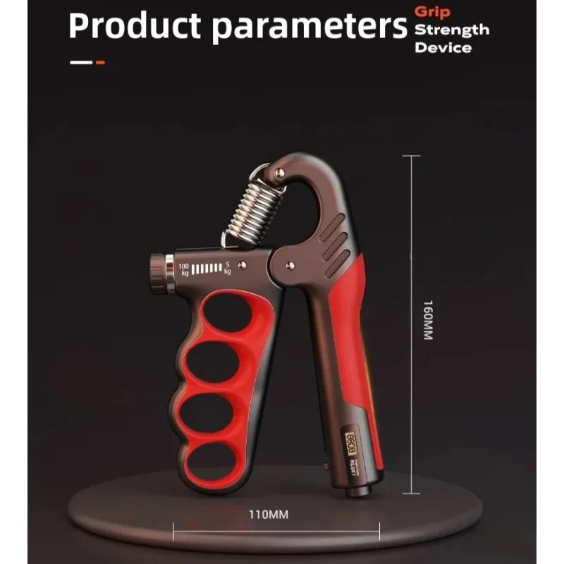 Gym Training Hand Gripper Grip Strength Trainer Wrist Expander Adjustable Resistance Fitness for Muscle Building Recover 5-100KG
Gym Training Hand Gripper Grip Strength Trainer Wrist Expander Adjustable Resistance Fitness for Muscle Building Recover 5-100KG