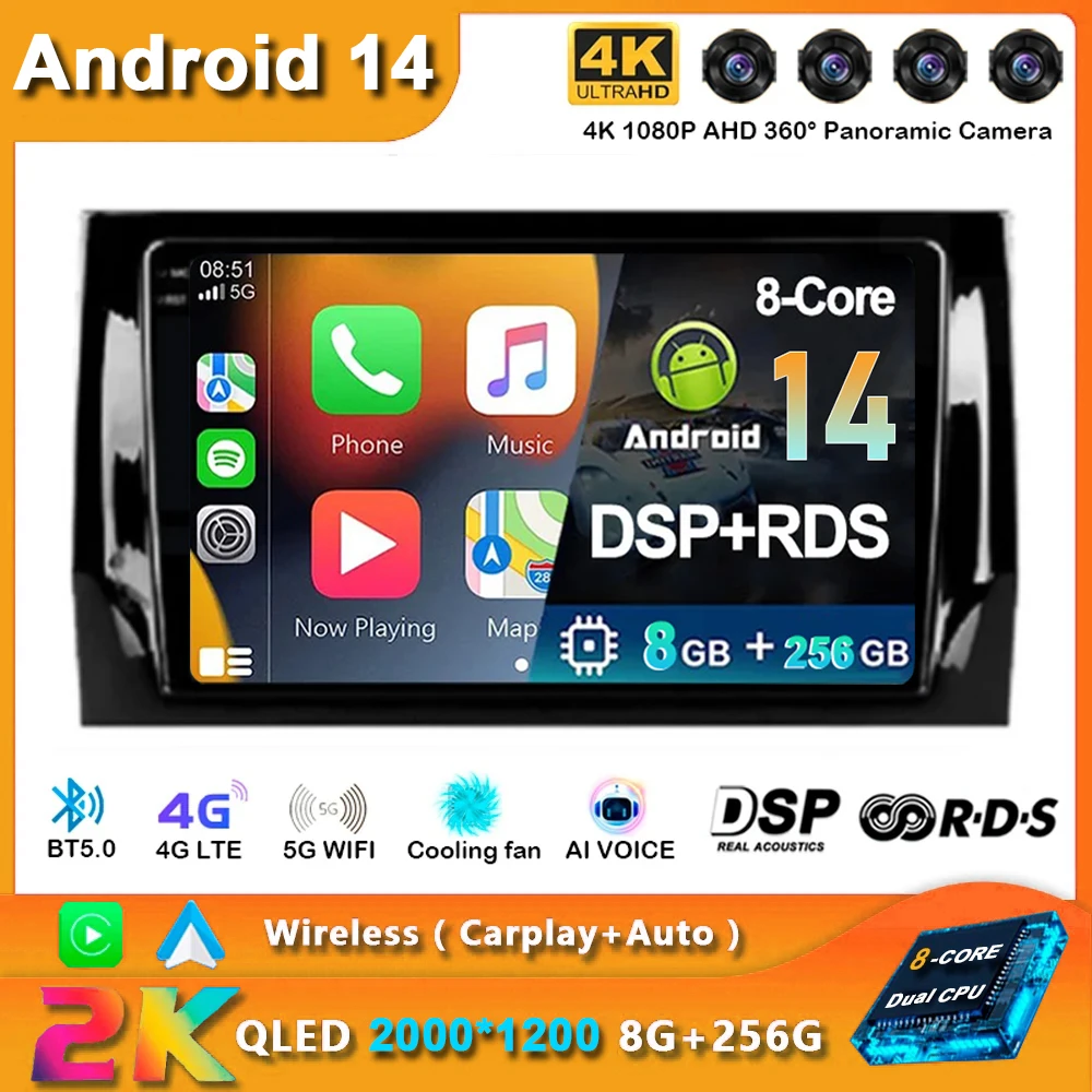 Android 14 CanPlay Auto Car Radio For Skoda Kodiaq 2016-2021 Karoq NU7 2017-2021 Multimedia Video Player Navigation 2 Din DVD
Android 14 CanPlay Auto Car Radio For Skoda Kodiaq 2016-2021 Karoq NU7 2017-2021 Multimedia Video Player Navigation 2 Din DVD