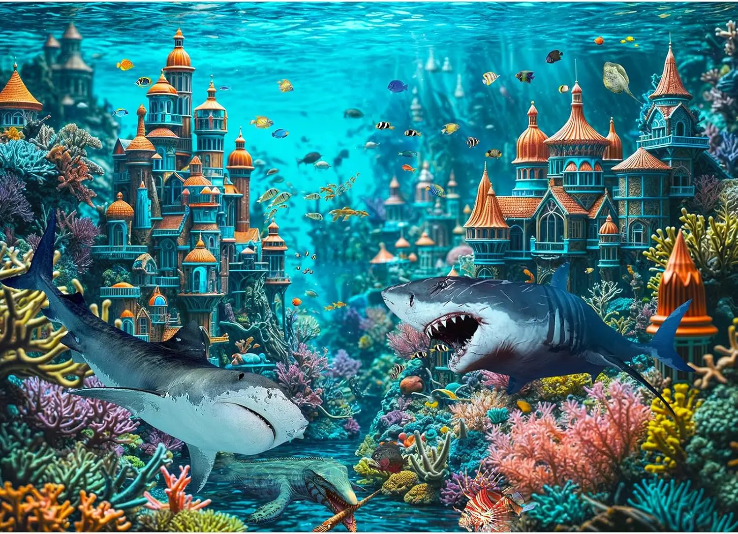 Замок морского короля, пейзажный пазл, 120/300/500/1000 шт., художественный пазл для взрослых, сложные развивающие идеальные игры, ночи
Замок морского короля, пейзажный пазл, 120/300/500/1000 шт., художественный пазл для взрослых, сложные развивающие идеальные игры, ночи