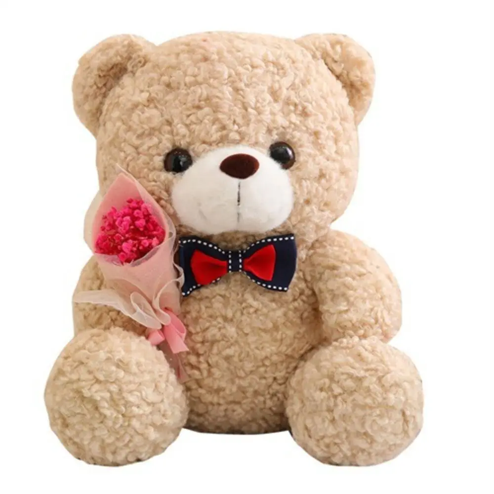 PP Cotton Hug Bouquet Bear Plush Toy Soft Collection Bow Tie Bear Plush Doll Cartoon Comfortable Animal Bear Doll Children Girl
PP Cotton Hug Bouquet Bear Plush Toy Soft Collection Bow Tie Bear Plush Doll Cartoon Comfortable Animal Bear Doll Children Girl