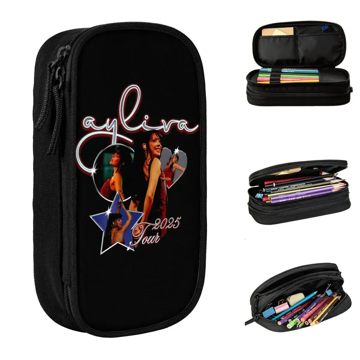 Lovely Vintage Ayliva Tour 2025 Pencil Case Pencil Box Pen for Girls Boys Big Capacity Bags Office Gift Stationery
Lovely Vintage Ayliva Tour 2025 Pencil Case Pencil Box Pen for Girls Boys Big Capacity Bags Office Gift Stationery