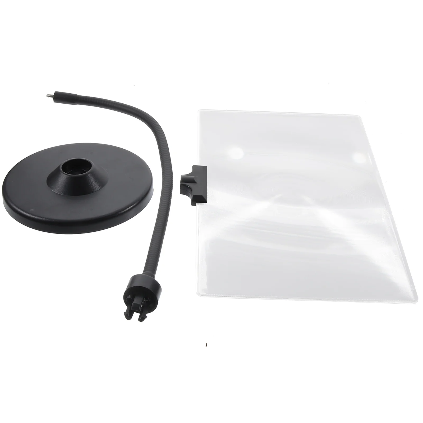 Super Large 4X Reading Magnifying Glass High Definition White Light Lens Bendable Hose Stand for Craft Sewing Maintenance Table
Super Large 4X Reading Magnifying Glass High Definition White Light Lens Bendable Hose Stand for Craft Sewing Maintenance Table