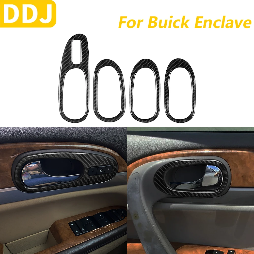 For Buick Enclave 2008-2012 Carbon Fiber Door Handle Switch Panel Surround Cover Decorative Car Accessories Decoration Sticker
For Buick Enclave 2008-2012 Carbon Fiber Door Handle Switch Panel Surround Cover Decorative Car Accessories Decoration Sticker