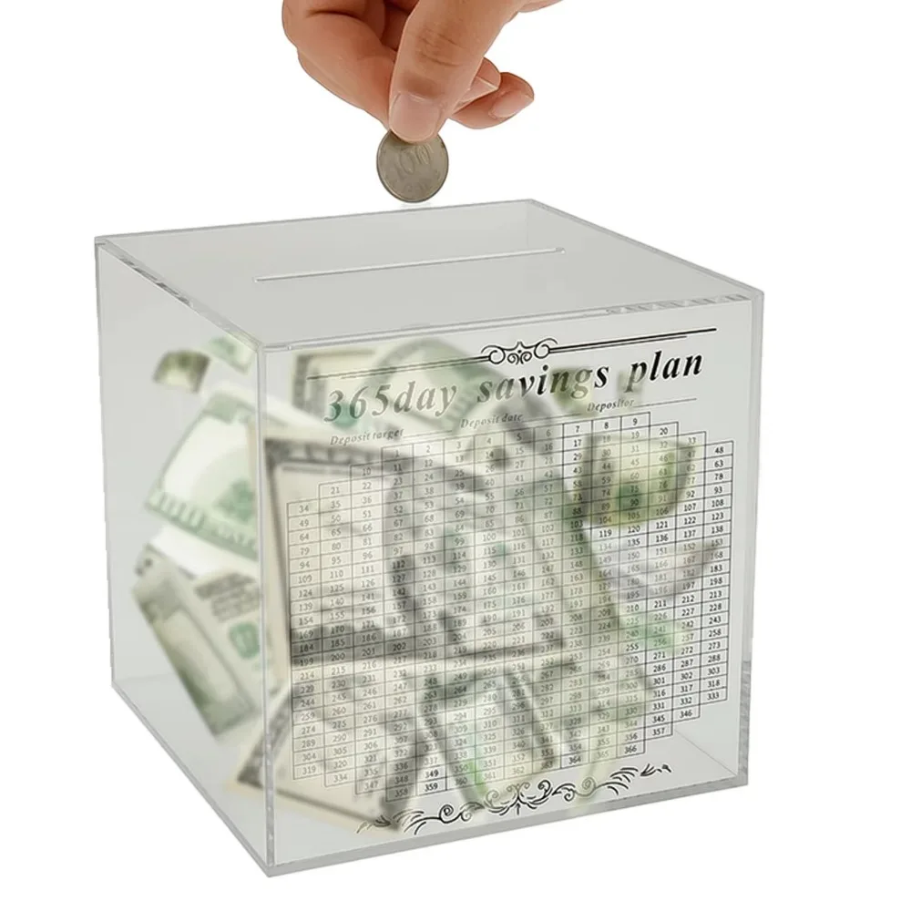 New Acrylic Piggy Bank Transparent Must Break To Open Money Box High-capacity Enduring Money Bank Money Saving Box For Adults
New Acrylic Piggy Bank Transparent Must Break To Open Money Box High-capacity Enduring Money Bank Money Saving Box For Adults