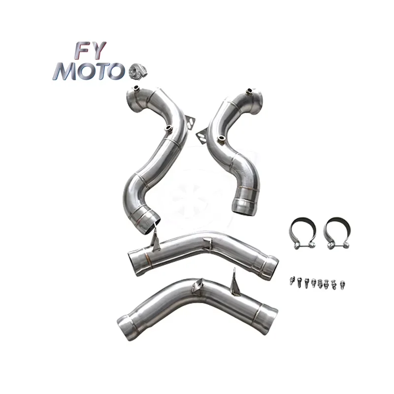 Exhaust Downpipe For Mercedes BENZ M178 W213 E63 AMG 2016+
Exhaust Downpipe For Mercedes BENZ M178 W213 E63 AMG 2016+