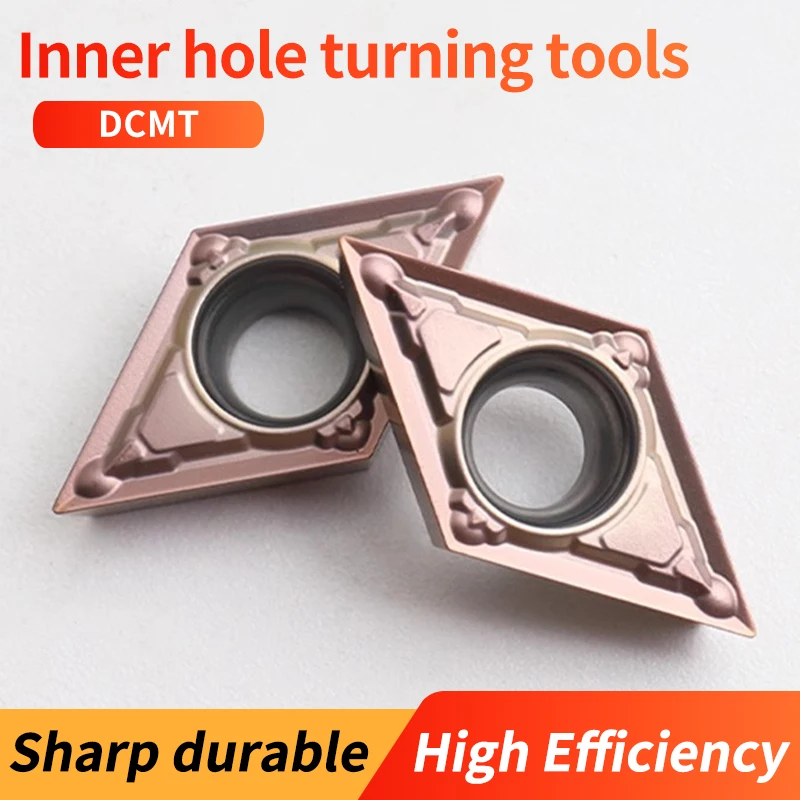 VOKET Diamond shaped inner hole turning tool DCMT1T302-MV LF6118 stainless steel CNC cutting tool
VOKET Diamond shaped inner hole turning tool DCMT1T302-MV LF6118 stainless steel CNC cutting tool