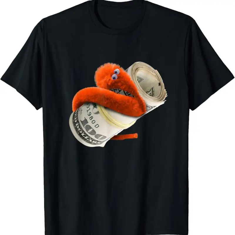 Tax Evasion Meme Dollar Money Roll Worm On String T Shirt 
Tax Evasion Meme Dollar Money Roll Worm On String T Shirt