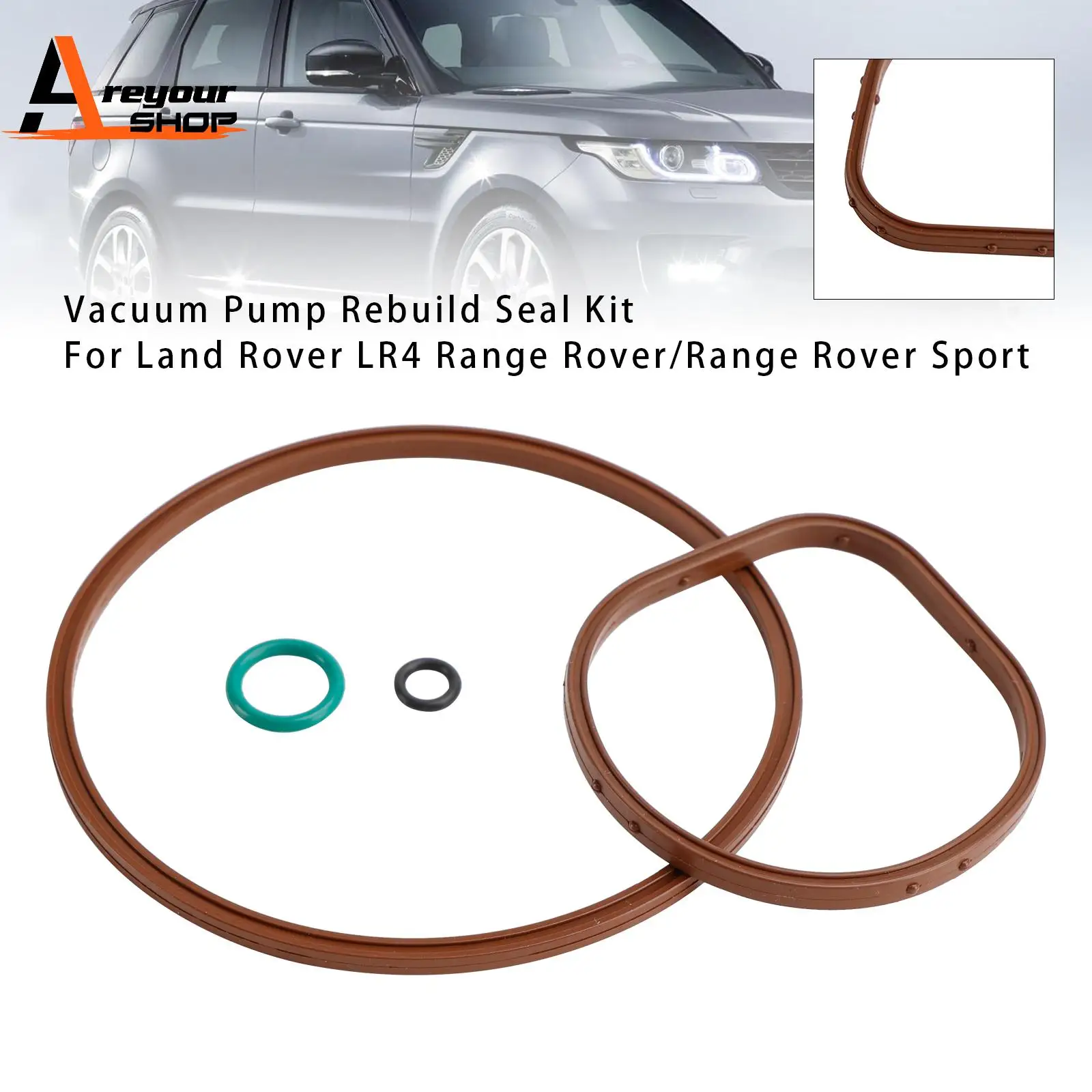 Комплект уплотнений вакуумного насоса для Land Rover LR4 Range Rover/Range Rover Sport
Комплект уплотнений вакуумного насоса для Land Rover LR4 Range Rover/Range Rover Sport