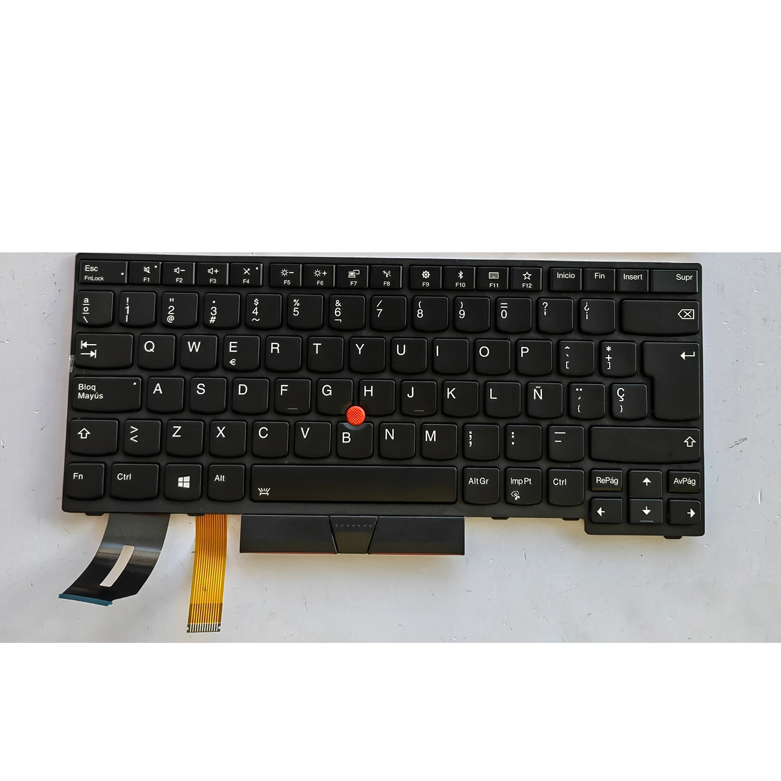 SP Layout for Lenovo T490 T495 E490 E480 T480S L480 L380 L390 YOGA L490 P43S E485 E495 TP00092A 01YP320 01YP240 Laptop keyboard 
SP Layout for Lenovo T490 T495 E490 E480 T480S L480 L380 L390 YOGA L490 P43S E485 E495 TP00092A 01YP320 01YP240 Laptop keyboard