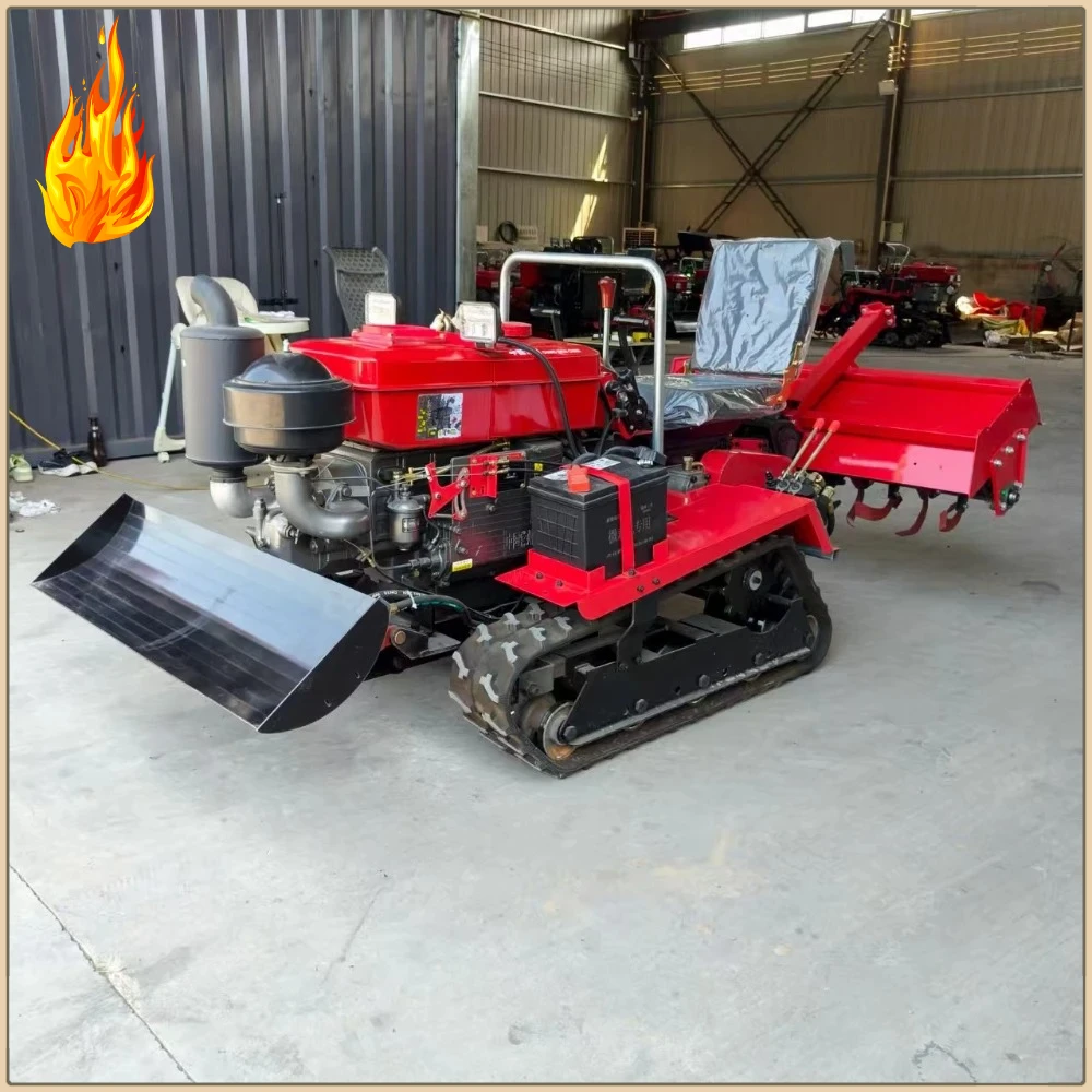 Agricultural crawler tractor tiller hot selling agricultural machinery multifunctional 25 hp 35 hp 50 hp small
Agricultural crawler tractor tiller hot selling agricultural machinery multifunctional 25 hp 35 hp 50 hp small
