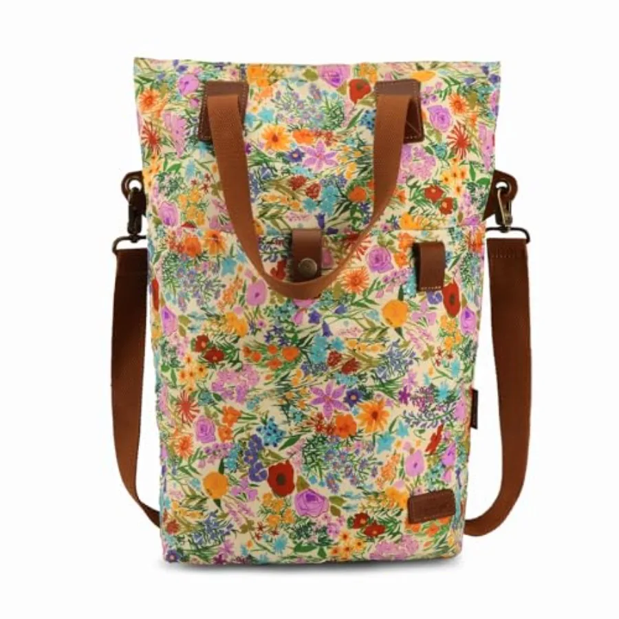 TOURBON Canvas Clip-On Quick-Release Bike Panniers Women's Shoulder Tote Bag
TOURBON Canvas Clip-On Quick-Release Bike Panniers Women's Shoulder Tote Bag
