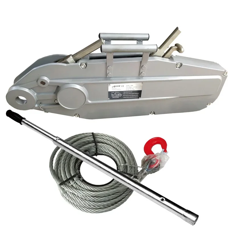 5.4T Toyo Aluminum Alloy Wire Rope Lever Hoist Tractor Hoist
5.4T Toyo Aluminum Alloy Wire Rope Lever Hoist Tractor Hoist
