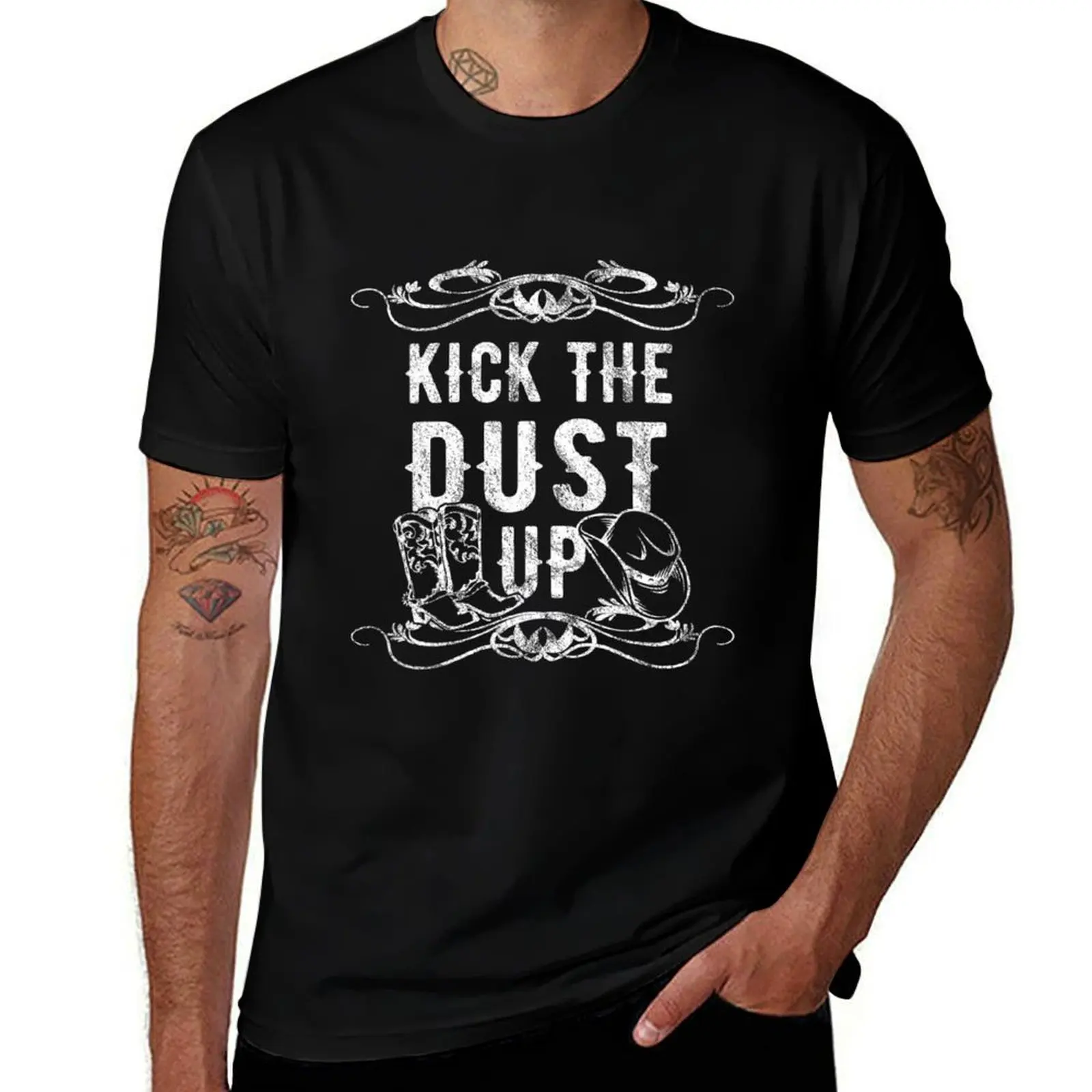 Kick The Dust Up Cowboy Cowgirl Western T-Shirt t shirts for man graphic vintage T-Shirt
Kick The Dust Up Cowboy Cowgirl Western T-Shirt t shirts for man graphic vintage T-Shirt
