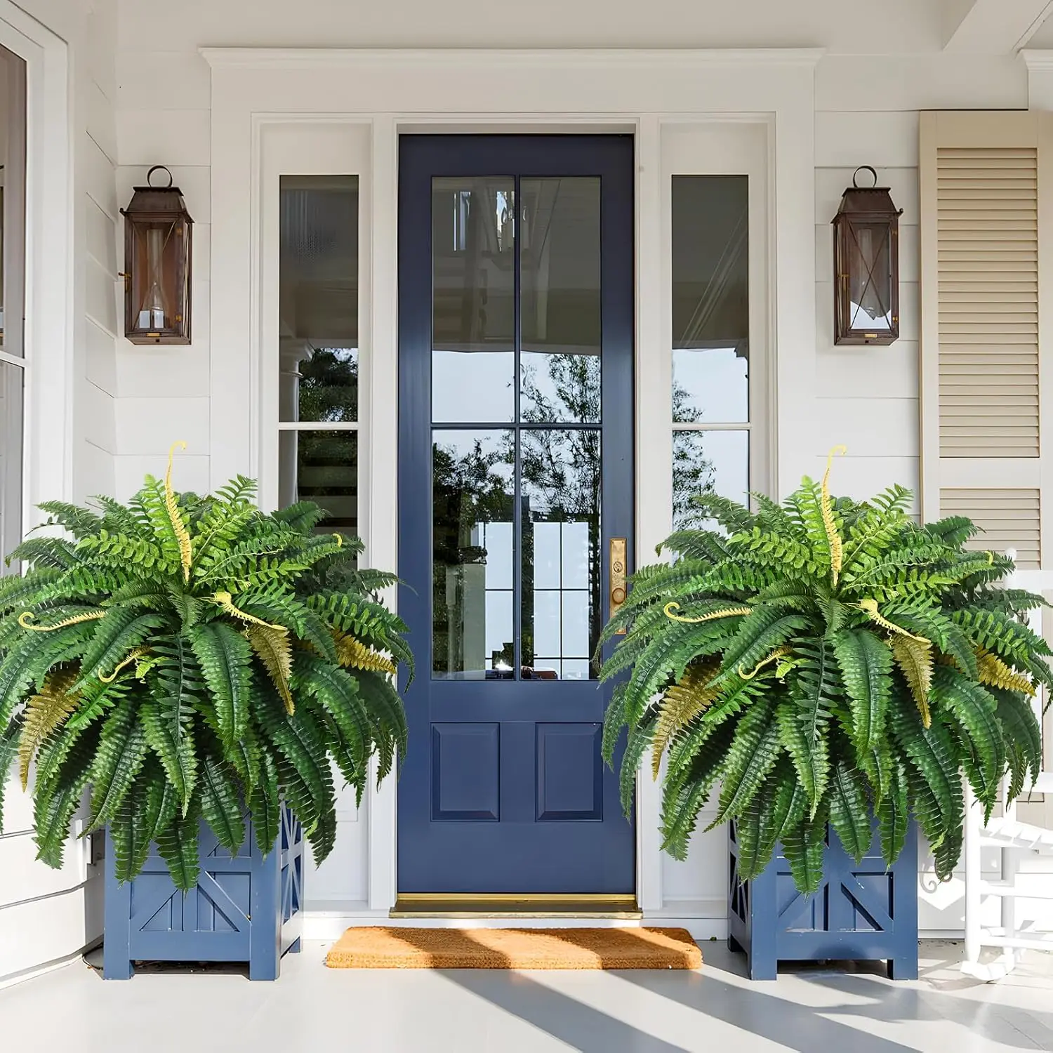 2Pcs 48'' Large Fake Ferns Artificial Plants for Outdoors, UV Resistant Realistic Hanging Faux Boston Fern
2Pcs 48'' Large Fake Ferns Artificial Plants for Outdoors, UV Resistant Realistic Hanging Faux Boston Fern