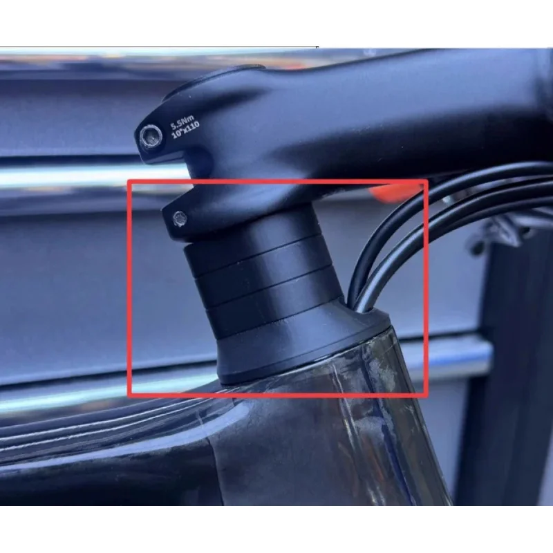 Hidden Cable Routing Bike Handlebar Headset Cone Split Spacer Compression Rings For 40- 52mm Tapered Road Bike MTB Frame
Hidden Cable Routing Bike Handlebar Headset Cone Split Spacer Compression Rings For 40- 52mm Tapered Road Bike MTB Frame