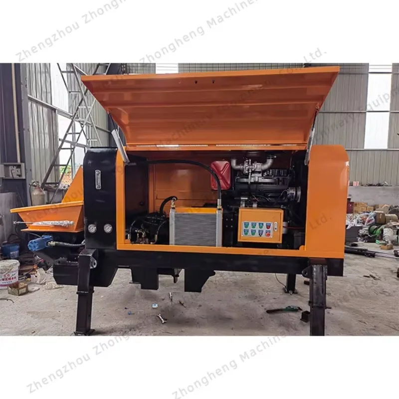 YG Large 80M Height Distance Concrete Pump Hydraulic Cement Pouring Pump
YG Large 80M Height Distance Concrete Pump Hydraulic Cement Pouring Pump