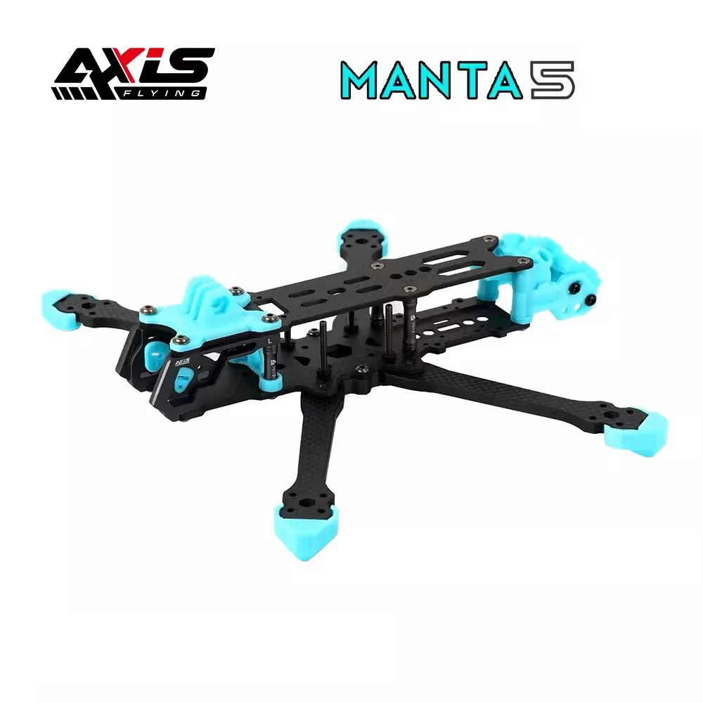 Axisflying MANTA 5 inch Carbon Fiber Positive X / Width X Frame Kits 238mm Wheelbase 5mm Arm for RC FPV 5inch Freestyle Drone
Axisflying MANTA 5 inch Carbon Fiber Positive X / Width X Frame Kits 238mm Wheelbase 5mm Arm for RC FPV 5inch Freestyle Drone