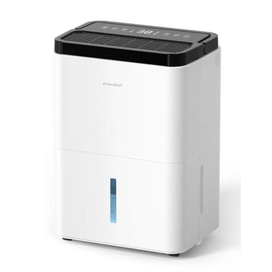 Осушитель воздуха для дома площадью 280 м² с дренажным шлангом, 35 пинт, компрессорный, белый, с умным контролем влажности, 3 режима, 24-часовое управление
Осушитель воздуха для дома площадью 280 м² с дренажным шлангом, 35 пинт, компрессорный, белый, с умным контролем влажности, 3 режима, 24-часовое управление