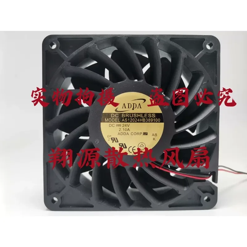 New Original Cooling Fan for Xiexi ADDA AS12024HB389100 12038 24V 2.10A
New Original Cooling Fan for Xiexi ADDA AS12024HB389100 12038 24V 2.10A