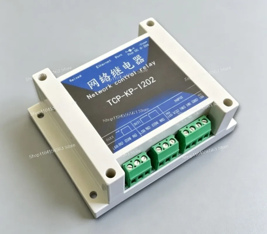 2CH Ethernet IP Network Relay Module 10A TCP Modbus Remote Control Switch for Smart Home Industrial Automation
2CH Ethernet IP Network Relay Module 10A TCP Modbus Remote Control Switch for Smart Home Industrial Automation