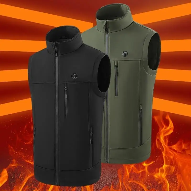 652F Men's Thermal Vest with USB Connectivity 3 Heat Option 9 Heating Pads Heated Jackets for Motorcycling and Winter Sports
652F Men's Thermal Vest with USB Connectivity 3 Heat Option 9 Heating Pads Heated Jackets for Motorcycling and Winter Sports