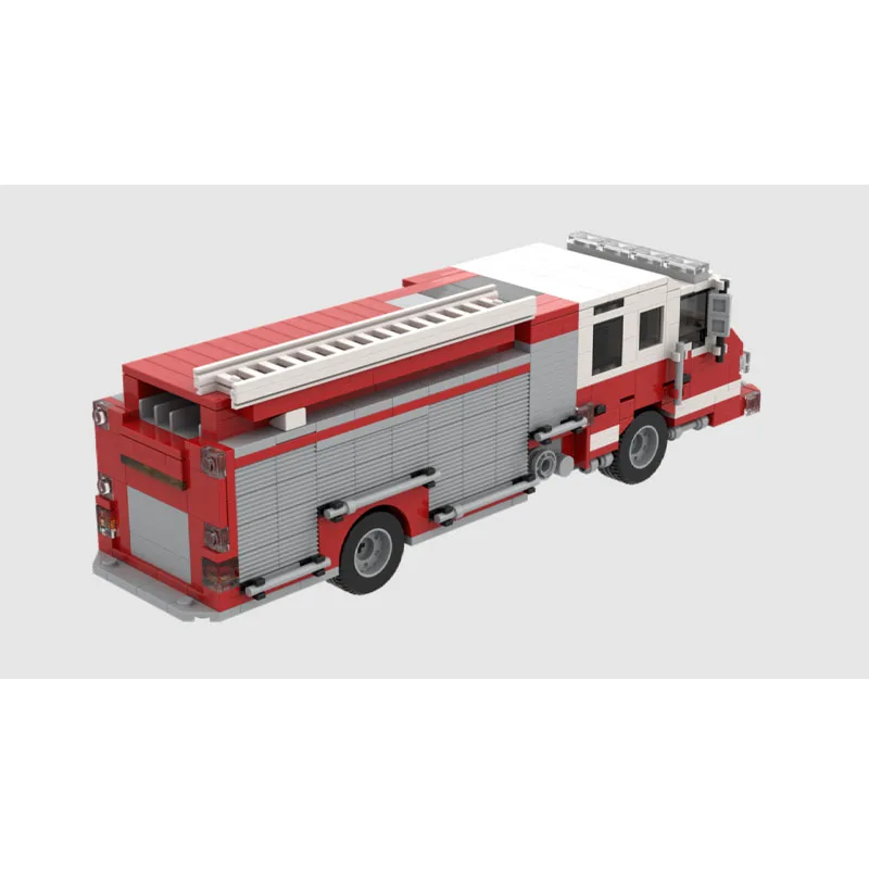 MOC-162729 City Traffic Rescue Firefighting Ladder Truck Building Block Model, 628parts, Creative Birthday and New Year Toy Gift
MOC-162729 City Traffic Rescue Firefighting Ladder Truck Building Block Model, 628parts, Creative Birthday and New Year Toy Gift