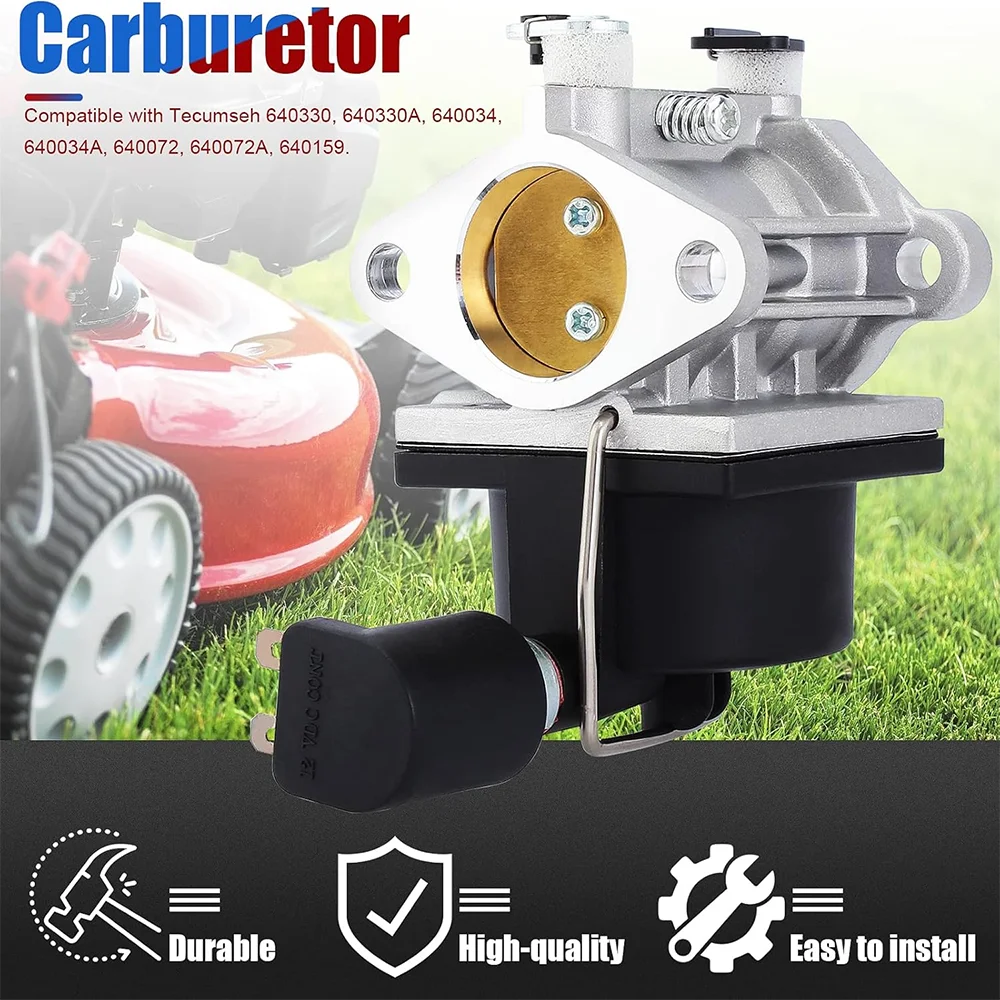 Карбюратор для tecumseh OHV160 OHV165 OHV170 OHV175 OHV180, замена двигателей 640072 640330 640034 640034A 640159 Carb, 640330A
Карбюратор для tecumseh OHV160 OHV165 OHV170 OHV175 OHV180, замена двигателей 640072 640330 640034 640034A 640159 Carb, 640330A
