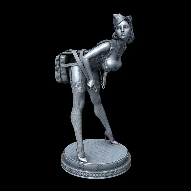 1/24 1/18 Resin Model Female Paratroopsr Figurine Unpainted No 1/24 Figurine Color RW-1253
1/24 1/18 Resin Model Female Paratroopsr Figurine Unpainted No 1/24 Figurine Color RW-1253