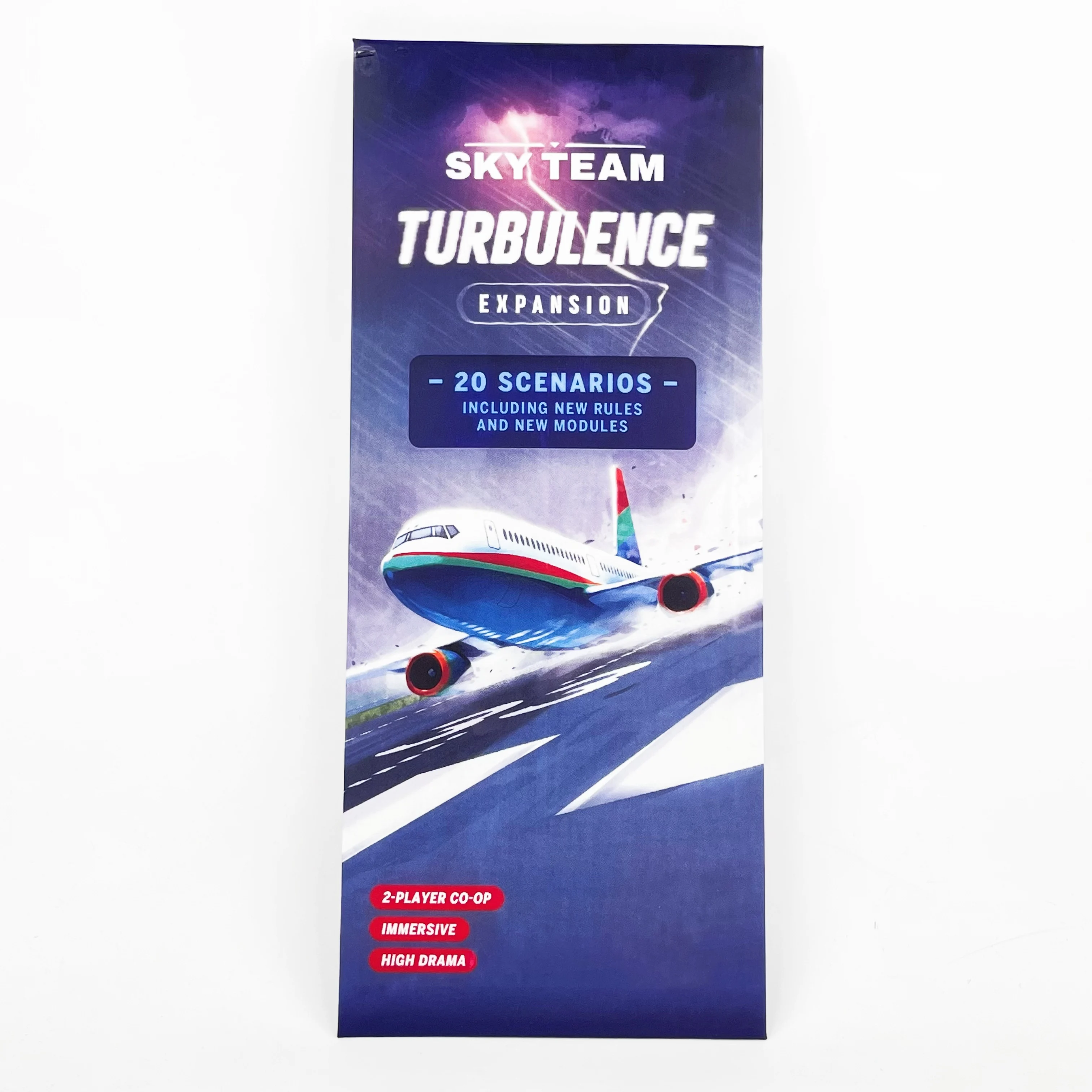 SKY TEAM TURBULENCE EXPANSION 20 SCENARIOS INCLUDING NEW RULES AND NEW MOUDLES
SKY TEAM TURBULENCE EXPANSION 20 SCENARIOS INCLUDING NEW RULES AND NEW MOUDLES