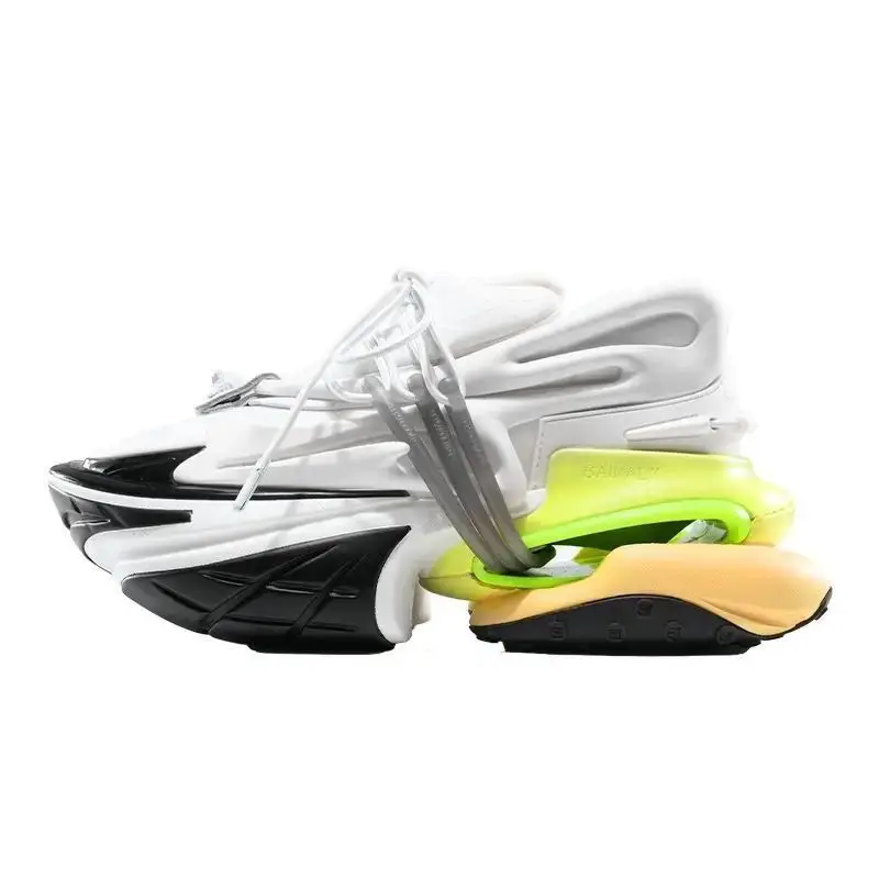 Men's Women's Fashion Shoes Breathable Casual Sneakers Men's Thick Bottom Sneakers New Couple Shoes Air Cushion Boat
Men's Women's Fashion Shoes Breathable Casual Sneakers Men's Thick Bottom Sneakers New Couple Shoes Air Cushion Boat