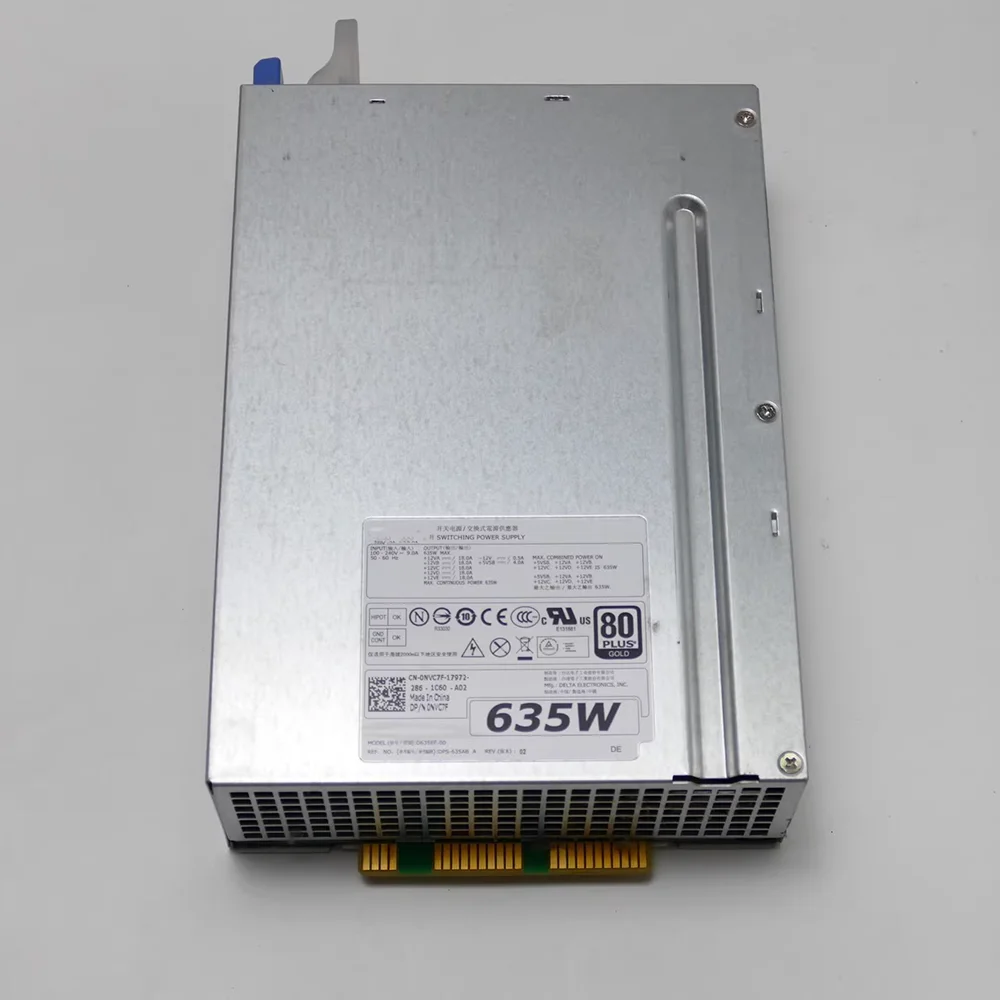 T5600 T3600 NVC7F D635EF-00 635W 100% Tested Before Shipping
T5600 T3600 NVC7F D635EF-00 635W 100% Tested Before Shipping