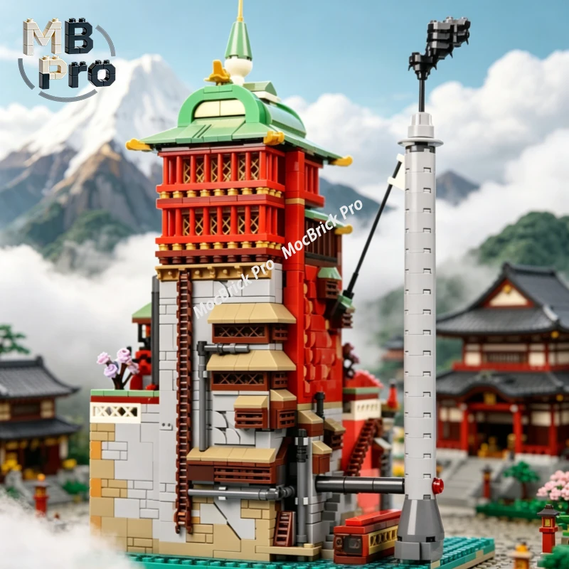 1810PCS Building Blocks Classic Bathhouse Structure Collection Model Simulated Leisure Venue
1810PCS Building Blocks Classic Bathhouse Structure Collection Model Simulated Leisure Venue