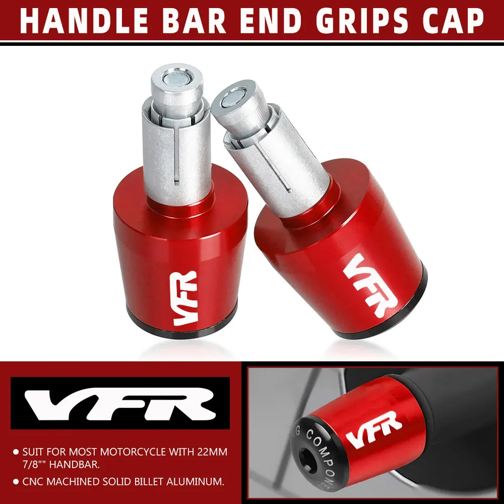 VFR 800 750 1200 F Motorcycle Handlebar Grips Cap Handle Bar Ends For Honda VFR400 VFR750 VFR800 VFR1200 VFR750F VFR800F VFR800X
VFR 800 750 1200 F Motorcycle Handlebar Grips Cap Handle Bar Ends For Honda VFR400 VFR750 VFR800 VFR1200 VFR750F VFR800F VFR800X