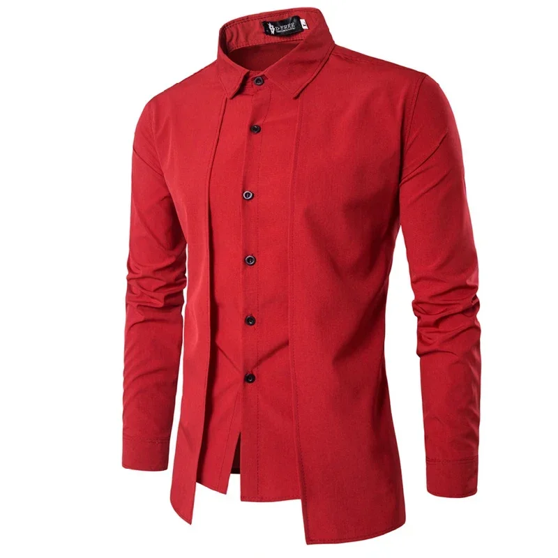Поп-осенняя мужская повседневная рубашка 2025 Новая искусственная двойная пороговая мужская рубашка с длинным рукавом Хлопковая мужская рубашка больших размеров Slim Fit
Поп-осенняя мужская повседневная рубашка 2025 Новая искусственная двойная пороговая мужская рубашка с длинным рукавом Хлопковая мужская рубашка больших размеров Slim Fit