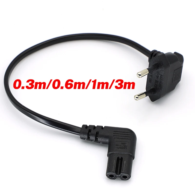 0.3M/0.6M/1M/3M 90 Degree Schuko CEE7/16 Europe 2pin Male to Right Angled IEC 320 C7 Power Supply Cord Cable
0.3M/0.6M/1M/3M 90 Degree Schuko CEE7/16 Europe 2pin Male to Right Angled IEC 320 C7 Power Supply Cord Cable