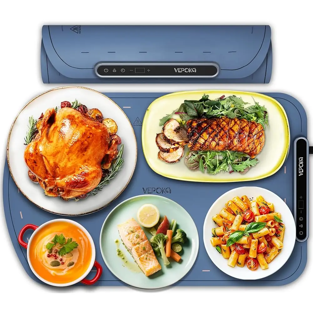 Food Warming Mat For Buffet, Food Warming Mats For Countertop, Silicone Heating Mat With 7 Temperature Levels& Auto Shut-Off,
Food Warming Mat For Buffet, Food Warming Mats For Countertop, Silicone Heating Mat With 7 Temperature Levels& Auto Shut-Off,
